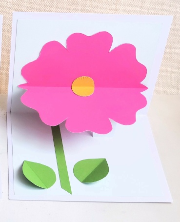 Flower Pop-Up Greeting Card Workshop