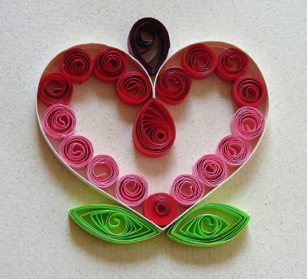Quilled Heart Greeting Card Workshop