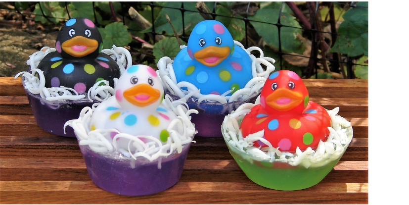 rubber dukie soaps