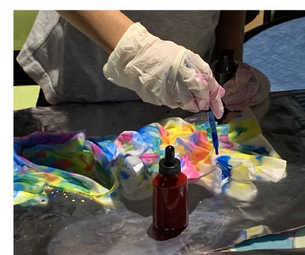 Scrunch-Paint a Silk Scarf with Garine Arakelian of Kulina Folk Art 